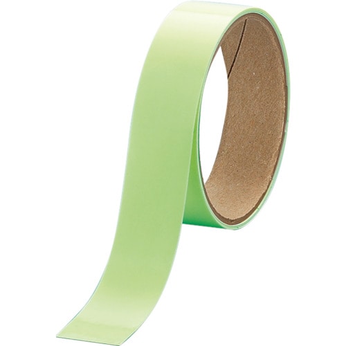 トラスコ中山 ユニット 高輝度蓄光テープ 25mm巾×1M(ご注文単位1巻)【直送品】
