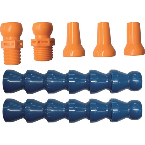 トラスコ中山 日機 クーラントシステム1/2 ホースキット (7個入)(ご注文単位1袋)【直送品】