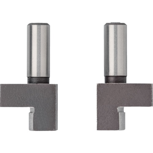 トラスコ中山 マール 汎用測定器取り付けアタッチメント用ショルダーアンビル 内径測定用(4500055)(ご注文単位1組)【直送品】