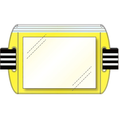 トラスコ中山 ユニット 差込式アームホルダー 黄(ご注文単位1枚)【直送品】