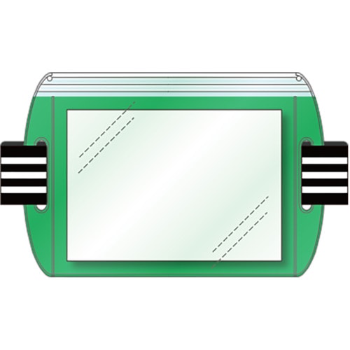 トラスコ中山 ユニット 差込式アームホルダー 緑(ご注文単位1枚)【直送品】