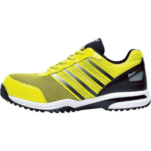 トラスコ中山 ジーベック 85132 セフティシューズ 230 イエロー(ご注文単位1足)【直送品】