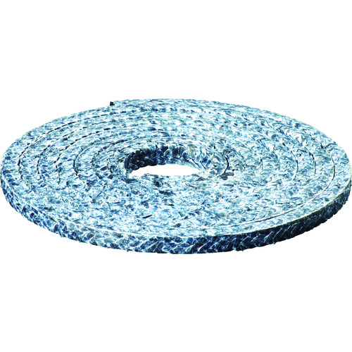 トラスコ中山 Matex 蒸気用低摺動汎用グランドパッキン 6.5×3(ご注文単位1巻)【直送品】