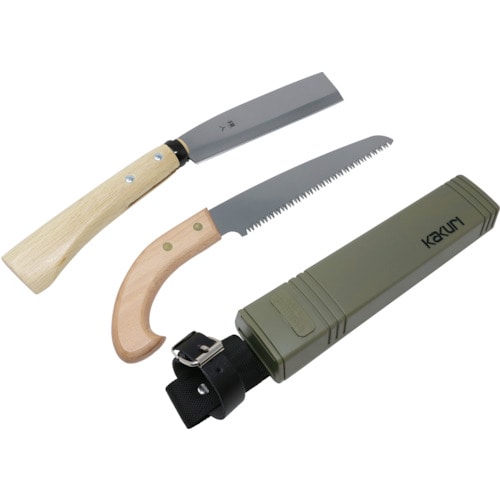 トラスコ中山 KAKURI ナタとノコ サヤ付き(ご注文単位1個)【直送品】