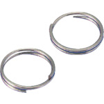 トラスコ中山 ユニット 取付金具 二重リング23.6mmφ 10個1組(ご注文単位1組)【直送品】