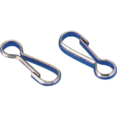 トラスコ中山 ユニット 豆ナスカン 10個1組 鉄(ニッケルメッキ)(ご注文単位1組)【直送品】