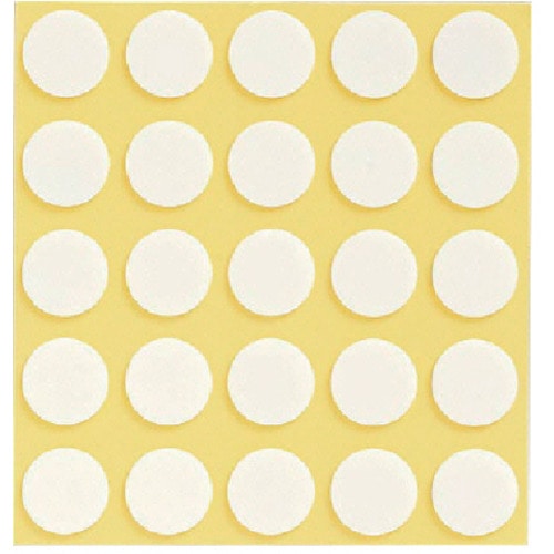 トラスコ中山 ユニット 発泡両面テープ丸型15φ(100個1組) 発泡ポリエチレン（ご注文単位1組）【直送品】