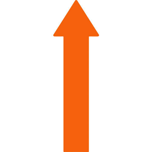 トラスコ中山 ユニット ユニフィット矢印テープ(橙)50幅用(ご注文単位1組)【直送品】