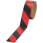 トラスコ中山 ユニット 蛍光反射テープ 橙/黒 橙部反射 45mm幅×10m巻(ご注文単位1巻)【直送品】