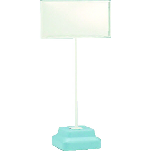 トラスコ中山 ユニット 標識スタンドウェイト付300×600用 350×350×1243H(ご注文単位1台)【直送品】