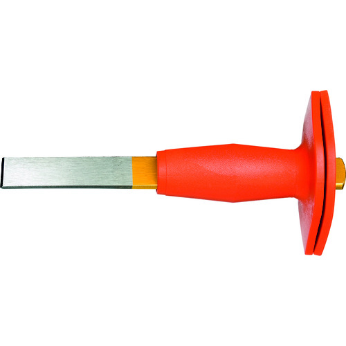 トラスコ中山 GEDORE 平タガネ グリップハンドル付き 240mm(ご注文単位1本)【直送品】