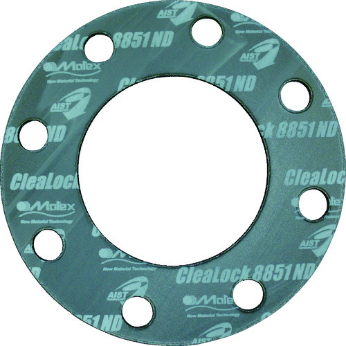 トラスコ中山 Matex 蒸気用高密度膨張黒鉛ガスケット 80A×厚さ3mm(ご注文単位1枚)【直送品】