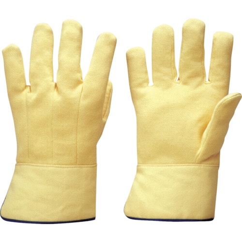 トラスコ中山 トワロン 耐切創手袋 ケブラーKA-13 5本指ニット(ご注文単位1組)【直送品】