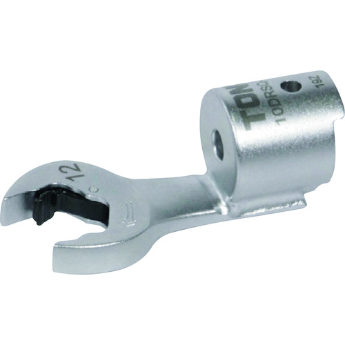 トラスコ中山 TONE 差替式トルクレンチ用クイックスパナヘッド 全長45.5mm 厚さ5.3mm(ご注文単位1個)【直送品】