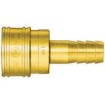 トラスコ中山 日東 TSPカプラ 真ちゅう製 ニトリルゴムSG(NBR)(ホース取付用ソケット) 相手側1インチ(00606)(ご注文単位1個)【直送品】