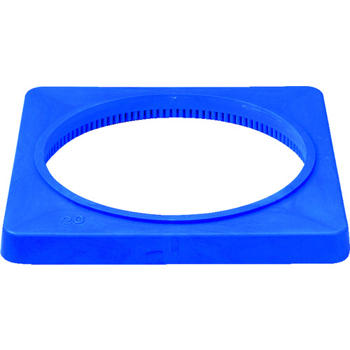 トラスコ中山 サンコー 樹脂製カラーコーンベット(2.0kg) 8Y0077 青（ご注文単位1個）【直送品】