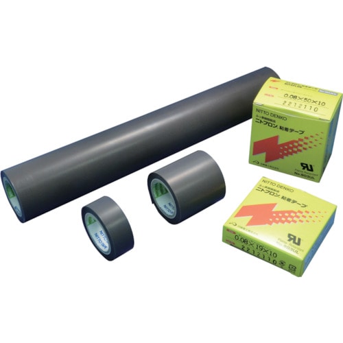 トラスコ中山 日東 ふっ素樹脂粘着テープ ニトフロン粘着テープ No.903UL 0.23mm×75mm×10m(ご注文単位1巻)【直送品】