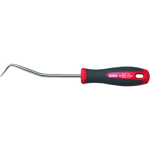 トラスコ中山 アネックス 車輌整備用工具(エンジン関連) ホースピック 先端幅25mm 軸長70mm 全長180mm(ご注文単位1個)【直送品】