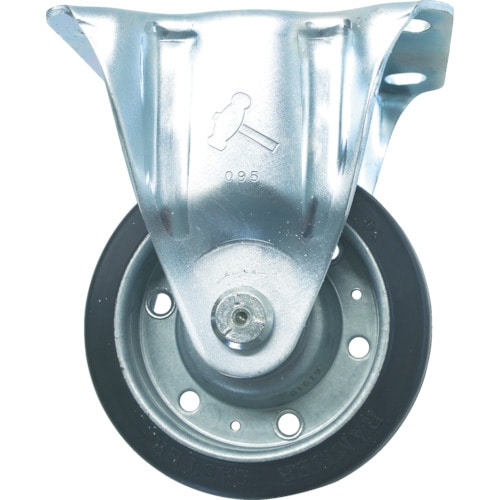 トラスコ中山 サンコー 樹脂製運搬車 918171 ハンドカーSM用125Φ固定キャスタ一(ご注文単位1個)【直送品】