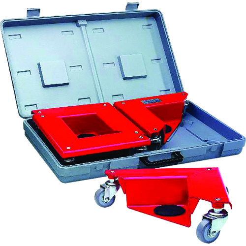 トラスコ中山 KAISER 運搬用フリーローラードーリー 150kg(ご注文単位1セット)【直送品】