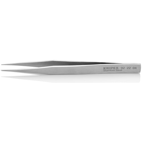 トラスコ中山 KNIPEX 9222-04 精密ピンセット 130mm(ご注文単位1本)【直送品】