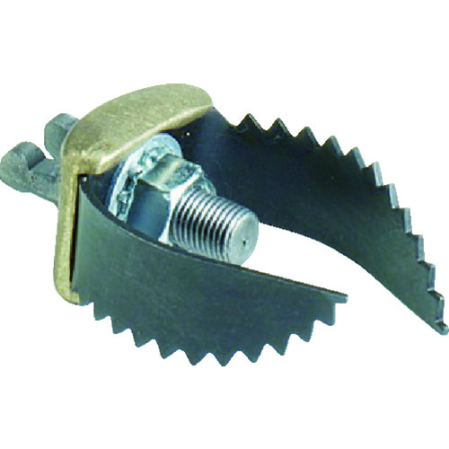 トラスコ中山 RIDGID 排水管掃除機用パーツ ダブルカッタ(50mm) T‐411(ご注文単位1個)【直送品】