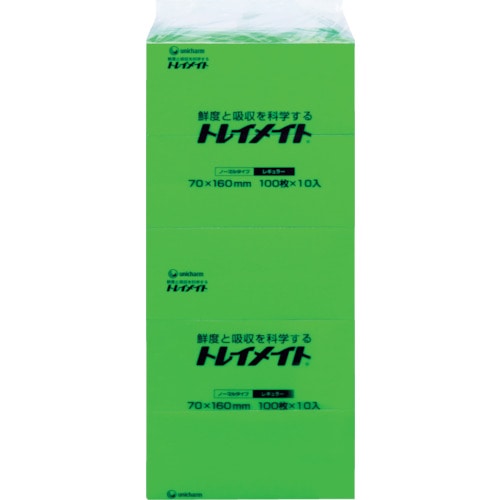 トラスコ中山 ユニ・チャーム トレイメイト GトレイメイトG 70×160 (1000枚入)(ご注文単位1パック)【直送品】