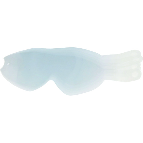 トラスコ中山 YAMAMOTO ゴグル形保護めがね930XED 交換部品 ティアオフレンズ(20枚入)(ご注文単位1組)【直送品】