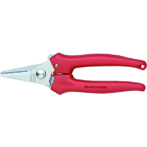 トラスコ中山 KNIPEX 140mm 万能はさみ（ご注文単位1個）【直送品】