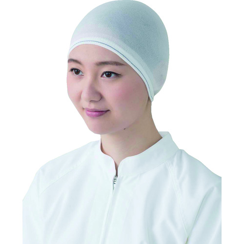 トラスコ中山 TriApex TriApex毛髪落下防止対策インナーキャップ(髪の短い方用)(ご注文単位1袋)【直送品】