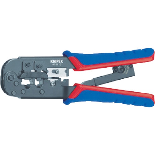 トラスコ中山 KNIPEX プラグ用圧着ペンチ 190mm(ご注文単位1個)【直送品】