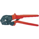 トラスコ中山 KNIPEX 9752-05 圧着ペンチ 250mm(ご注文単位1個)【直送品】
