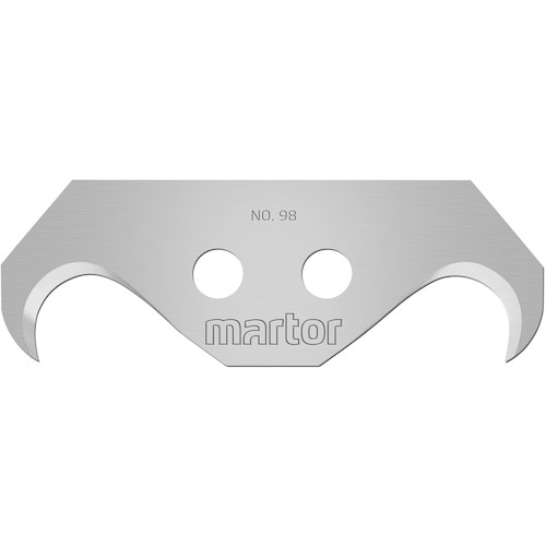 トラスコ中山 martor 替刃 フック型 10枚 HOOK BLADE 98（ご注文単位1箱）【直送品】