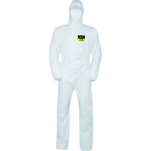 トラスコ中山 UVEX 化学防護服 ウベックス 5/6 エアー 7457 ホワイト L(ご注文単位1着)【直送品】