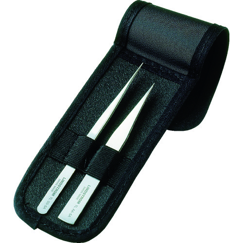 トラスコ中山 リンドストローム 静電気対策ESDピンセット 非磁性 2本 ロング型、先細型(ご注文単位1個)【直送品】