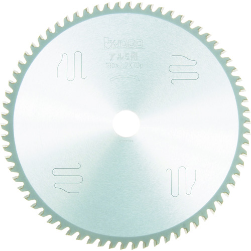 トラスコ中山 アイウッド チップソー アルミ用スライドマルノコ Φ190X2.2 70P(ご注文単位1枚)【直送品】