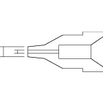 トラスコ中山 白光 ノズル 0.8mm S型 129-5128(ご注文単位1本)【直送品】
