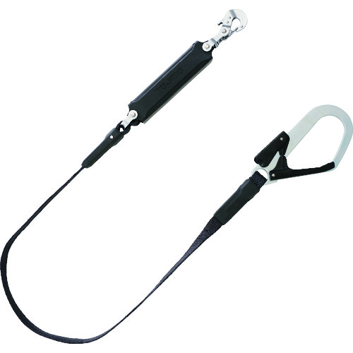 トラスコ中山 タジマ ハーネス用ランヤード平ロープ シングル L1（ご注文単位1本）【直送品】