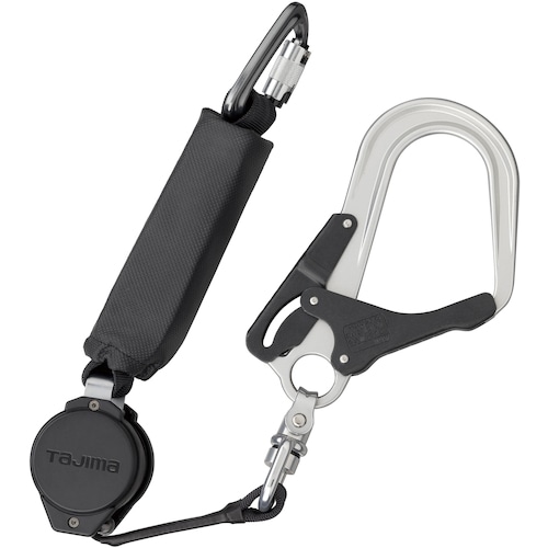 トラスコ中山 タジマ ハーネス・胴ベルト兼用ランヤード VR150L シングルL8（ご注文単位1個）【直送品】