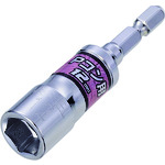 トラスコ中山 ベッセル Pコン用ソケットビットA20 対辺12×72mm(ご注文単位1個)【直送品】