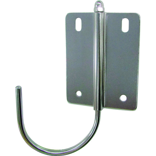 トラスコ中山 水本 吊金具(ビス止めタイプ) ステンレス 首ふりフック 使用荷重0.34kN(ご注文単位1個)【直送品】