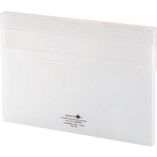 トラスコ中山 リヒト コングレスバッグ 乳白 A4 226-8001(ご注文単位1冊)【直送品】