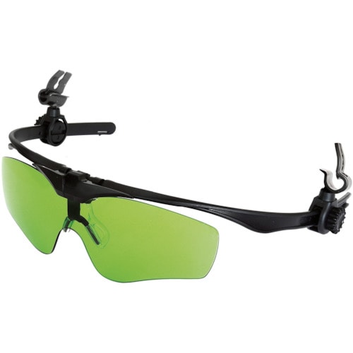 トラスコ中山 OTOS ヘルメット装着式 Aタイプ 遮光メガネ 赤外線保護 #1.7(ご注文単位1個)【直送品】