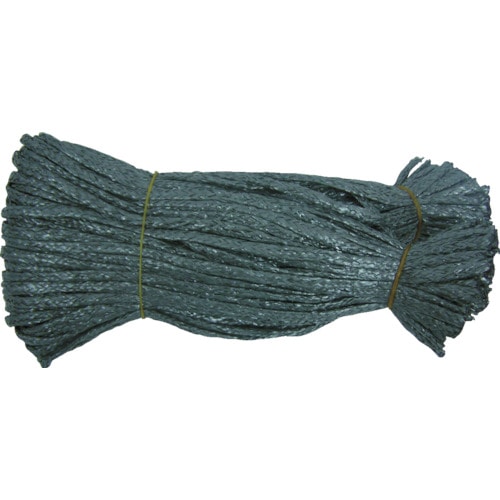 トラスコ中山 ユタカメイク シート紐 60cm×100本 グレー (1巻(袋)=100本)(ご注文単位1袋)【直送品】