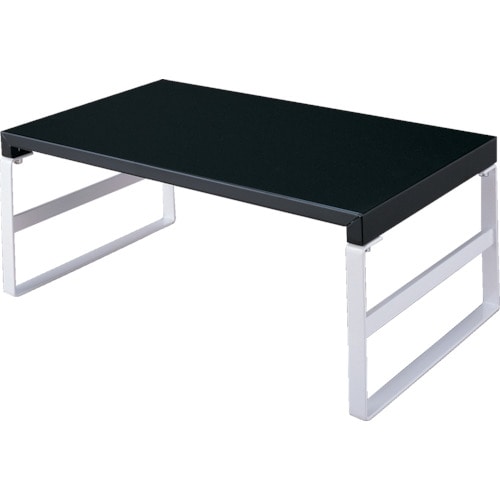 トラスコ中山 リヒト デスクボード 机上台(幅390mm・ハイタイプ) 黒(ご注文単位1台)【直送品】