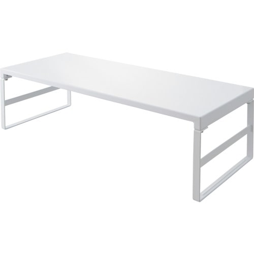 トラスコ中山 リヒト デスクボード 机上台(幅590mm・ハイタイプ) 白(ご注文単位1台)【直送品】