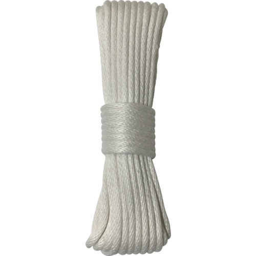 トラスコ中山 ユタカメイク ロープ ビニロン金剛打ロープ 5φ×10m(ご注文単位1巻)【直送品】