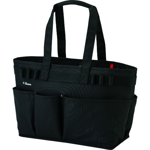 トラスコ中山 リヒト ツールバッグ ヨコ型 ブラック(ご注文単位1個)【直送品】