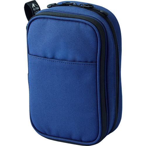トラスコ中山 リヒト インナーバッグ ツールポーチ(ダブルファスナー) ネイビー(ご注文単位1個)【直送品】