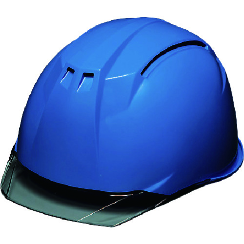 トラスコ中山 DIC 透明バイザーヘルメット AA11EVO-C KP スカイブルー/スモーク(ご注文単位1個)【直送品】